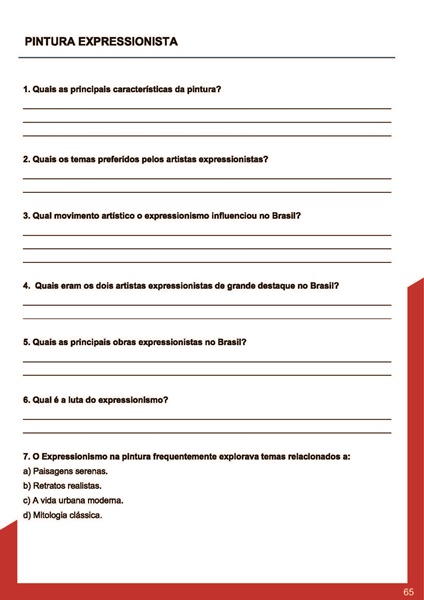 ATIVIDADES DE ARTE – 3º ANO DO ENSINO MÉDIO (1º E 2º BIMESTRE) – Caça ...