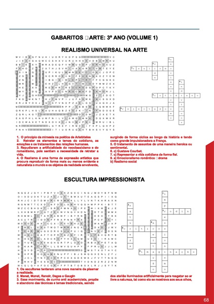 ATIVIDADES DE ARTE – 3º ANO DO ENSINO MÉDIO (1º E 2º BIMESTRE) – Caça ...