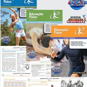 COMBO DE ESTUDOS DIRIGIDOS DE EDUCAÇÃO FÍSICA - 1º AO 3º ANO DO ENSINO MÉDIO (1º BIMESTRE)
