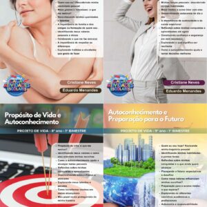 COMBO DE ESTUDOS DIRIGIDOS DE PROJETO DE VIDA - 6º AO 9º ANO (1º BIMESTRE)