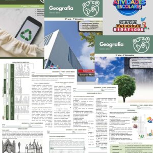 COMBO DE ESTUDOS DIRIGIDOS DE GEOGRAFIA - 1º AO 3ºANO DO ENSINO MÉDIO (1º BIMESTRE)