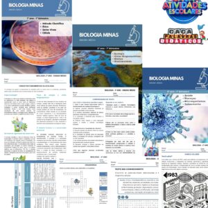 ESTUDOS DIRIGIDOS DE BIOLOGIA - 1º AO 3º ANO DO ENSINO MÉDIO (1º BIMESTRE)