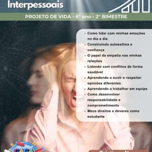 ESTUDOS DIRIGIDOS DE PROJETO DE VIDA - 6º ANO (2º BIMESTRE)