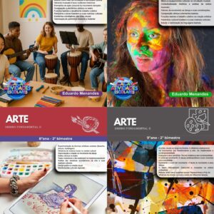 COMBO DE ESTUDOS DIRIGIDOS DE ARTE - 6º AO 9º ANO (2º BIMESTRE) - ENSINO FUNDAMENTAL 2