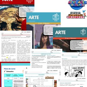 COMBO DE ESTUDOS DIRIGIDOS DE ARTE - 1º AO 3º ANO (2º BIMESTRE) - ENSINO MÉDIO