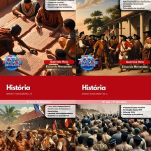 MINAS GERAIS - COMBO DE ESTUDOS DIRIGIDOS DE HISTÓRIA - 6º AO 9º ANO (2º BIMESTRE)