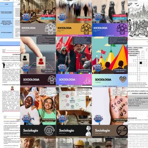 COMBO ANUAL DE ESTUDOS DIRIGIDOS DE SOCIOLOGIA - 1º AO 3º ANO (1º AO 4º BIMESTRE)