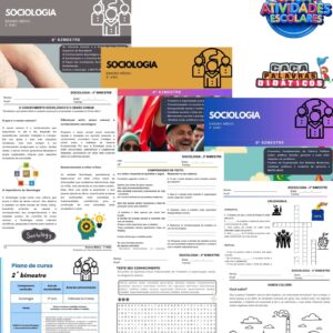 ESTUDOS DIRIGIDOS DE SOCIOLOGIA - 1º AO 3º ANO (2º BIMESTRE)