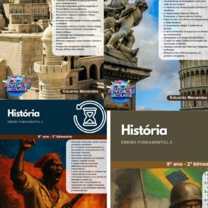 BNCC - COMBO DE ESTUDOS DIRIGIDOS DE HISTÓRIA - 6º AO 9º ANO (2º BIMESTRE)