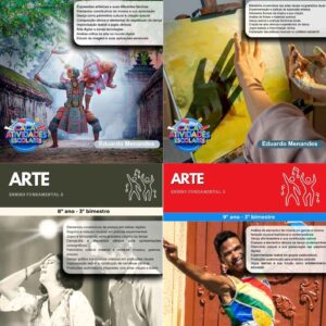COMBO DE ESTUDOS DIRIGIDOS DE ARTE - 6º AO 9º ANO (3º BIMESTRE) - ENSINO FUNDAMENTAL 2