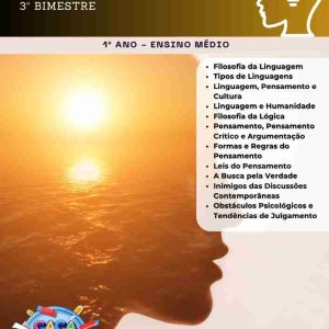 ESTUDOS DIRIGIDOS DE FILOSOFIA - 1º ANO (3º BIMESTRE)