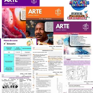 COMBO DE ESTUDOS DIRIGIDOS DE ARTE - 1º AO 3º ANO (4º BIMESTRE) - ENSINO MÉDIO