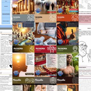 COMBO ANUAL DE ESTUDOS DIRIGIDOS DE FILOSOFIA - 1º AO 3º ANO (1º AO 4º BIMESTRE)
