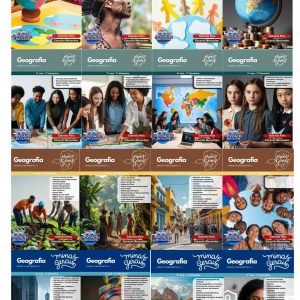 COMBO ANUAL DE ESTUDOS DIRIGIDOS DE GEOGRAFIA MINAS GERAIS - 6º AO 9º ANO (1º AO 4º BIMESTRE)