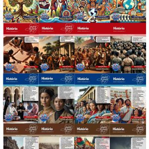 COMBO ANUAL DE ESTUDOS DIRIGIDOS DE HISTÓRIA MINAS GERAIS - 6º AO 9º ANO (1º AO 4º BIMESTRE)