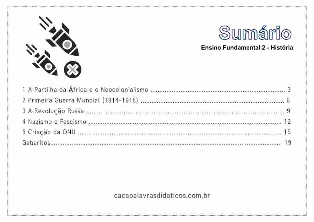 ATIVIDADES COM MAPAS MENTAIS DE HISTÓRIA - 9º ANO (VOLUME 1): AS GRANDES TRANSFORMAÇÕES DO SÉCULO XX - Imagem 2