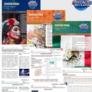 ESTUDOS DIRIGIDOS DE SOCIOLOGIA - 1º AO 3º ANO (1º TRIMESTRE)