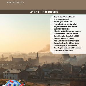 ESTUDOS DIRIGIDOS DE HISTÓRIA - 3º ANO MÉDIO (1º TRIMESTRE)