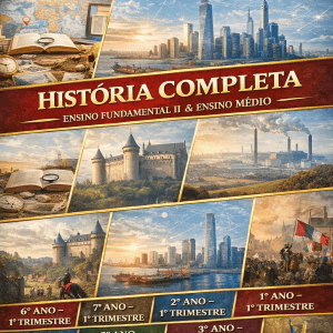 COMBO DE ESTUDOS DIRIGIDOS DE HISTÓRIA - 6º AO 3º ANO DO ENSINO MÉDIO (1º TRIMESTRE)