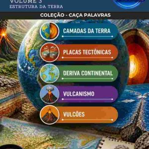CAÇA-PALAVRAS DE GEOGRAFIA - ESTRUTURA DA TERRA