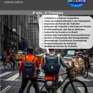 ESTUDOS DIRIGIDOS DE GEOGRAFIA - 2º ANO (2º TRIMESTRE) - ENSINO MÉDIO