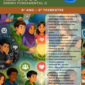ESTUDOS DIRIGIDOS DE ENSINO RELIGIOSO - 8º ANO (2º TRIMESTRE) - ENSINO FUNDAMENTAL 2