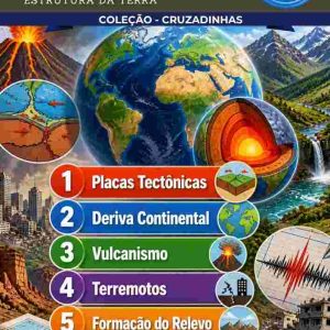 CRUZADINHAS DE GEOGRAFIA - ESTRUTURA DA TERRA_VOLUME 4