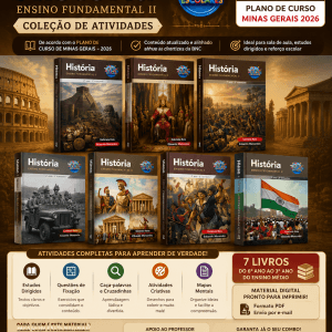 COMBO DE ESTUDOS DIRIGIDOS DE HISTÓRIA - 6º AO 3º ANO DO ENSINO MÉDIO (2º TRIMESTRE)