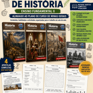 COMBO DE ESTUDOS DIRIGIDOS DE HISTÓRIA - 6º AO 9º ANO (2º TRIMESTRE)