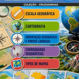 CRUZADINHAS DE GEOGRAFIA - CARTOGRAFIA E REPRESENTAÇÃO
