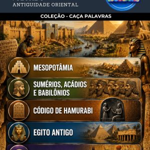 CAÇA-PALAVRAS DE HISTÓRIA - ANTIGUIDADE ORIENTAL (VOLUME 3)