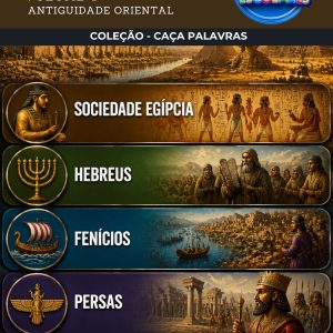CAÇA-PALAVRAS DE HISTÓRIA - ANTIGUIDADE ORIENTAL (VOLUME 4)