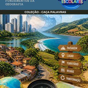 CAÇA-PALAVRAS DE GEOGRAFIA - FUNDAMENTOS DA GEOGRAFIA