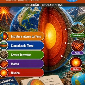 CRUZADINHAS DE GEOGRAFIA - ESTRUTURA DA TERRA_VOLUME 3