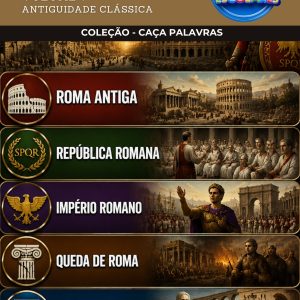 CAÇA-PALAVRAS DE HISTÓRIA - ANTIGUIDADE CLÁSSICA (VOLUME 7)