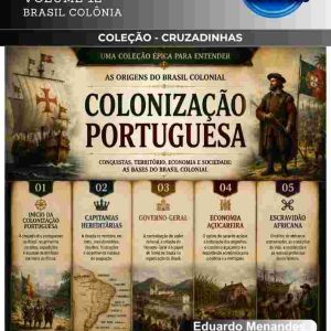 CRUZADINHAS DE HISTÓRIA - BRASIL COLÔNIA (VOLUME 12)