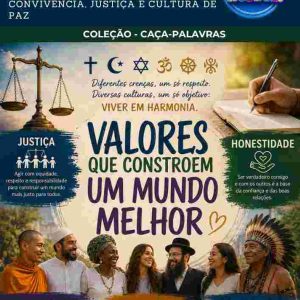 CAÇA-PALAVRAS DE ENSINO RELIGIOSO - CONVIVÊNCIA, JUSTIÇA E CULTURA DE PAZ - VOLUME 7