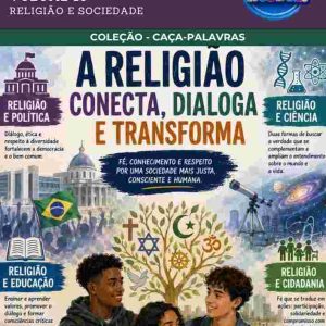 CAÇA-PALAVRAS DE ENSINO RELIGIOSO - RELIGIÃO E SOCIEDADE - VOLUME 10