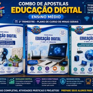 COMBO DE EDUCAÇÃO DIGITAL - 1º AO 3º ANO - 2º TRIMESTRE