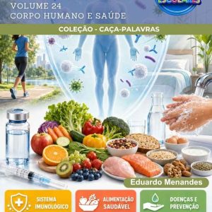 CAÇA-PALAVRAS DE CIÊNCIAS DA NATUREZA - CORPO HUMANO E SAÚDE (VOLUME 24)