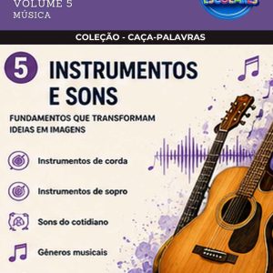 CRUZADINHAS DE ARTE - MÚSICA (VOLUME 5)