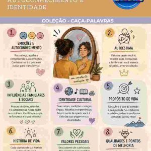 CAÇA-PALAVRAS DE PROJETO DE VIDA - AUTOCONHECIMENTO E IDENTIDADE - VOLUME 2