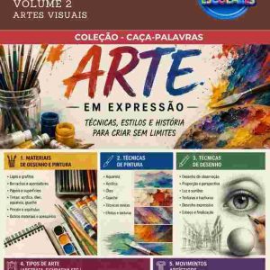 CAÇA-PALAVRAS DE ARTE - ARTES VISUAIS (VOLUME 2)