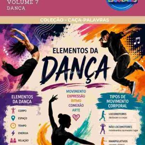 CAÇA-PALAVRAS DE ARTE - DANÇA (VOLUME 7)