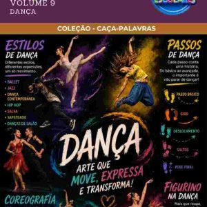 CAÇA-PALAVRAS DE ARTE - DANÇA (VOLUME 9)