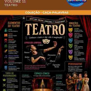 CAÇA-PALAVRAS DE ARTE - TEATRO (VOLUME 11)