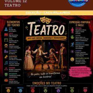 CAÇA-PALAVRAS DE ARTE - TEATRO (VOLUME 12)