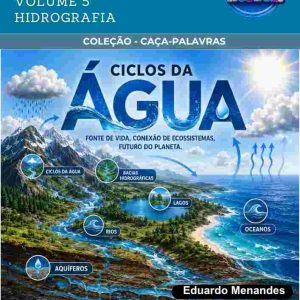CAÇA-PALAVRAS DE GEOGRAFIA - HIDROGRAFIA - VOLUME 5