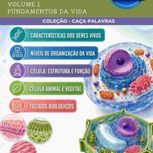CAÇA-PALAVRAS DE CIÊNCIAS DA NATUREZA - FUNDAMENTOS DA VIDA (VOLUME 1)