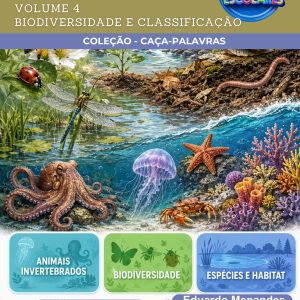 CAÇA-PALAVRAS DE CIÊNCIAS DA NATUREZA - BIODIVERSIDADE E CLASSIFICAÇÃO (VOLUME 4)